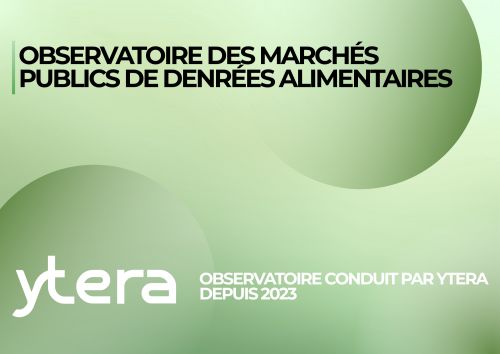Tous nos observatoires des marchés publics de denrées alimentaires